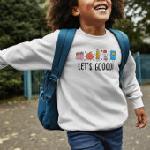 かわいいらくがきのバックトゥスクール Tシャツ