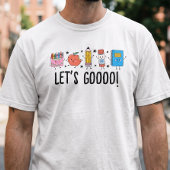 かわいいらくがきのバックトゥスクール Tシャツ
