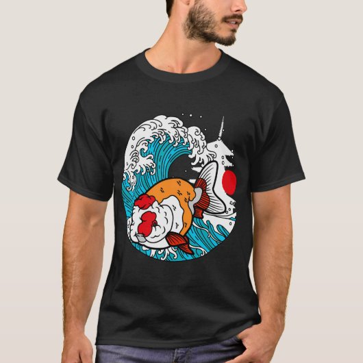 かわいいらんちゅう Tシャツ (正面)