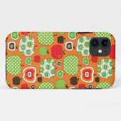 かわいいりんごのイラストレーションパターン Case-Mate iPhoneケース (裏面(横))