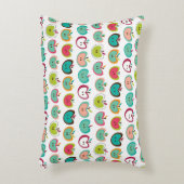 かわいいりんごパターン アクセントクッション (正面(垂直))