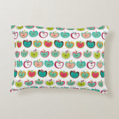 かわいいりんごパターン アクセントクッション (裏面)