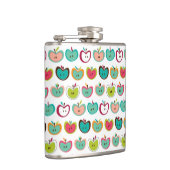 かわいいりんごパターン フラスク (右)