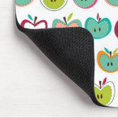 かわいいりんごパターン マウスパッド (コーナー)