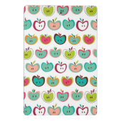 かわいいりんごパターン ミニクリップボード (裏面)