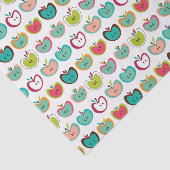 かわいいりんごパターン 薄葉紙 (詳細)