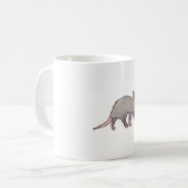 かわいいアアルダーク コーヒーマグカップ (正面左)