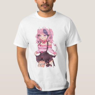 かわいいアイアンマウスマンガ Tシャツ