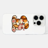 かわいいアイスの犬 Case-Mate iPhoneケース (裏面 (横))