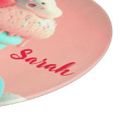 かわいいアイスクリームカップ カッティングボード (角)