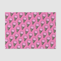 かわいいアイスクリームコーンのパターン