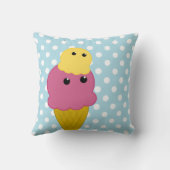 かわいいアイスクリームコーン クッション (裏面)