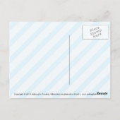 かわいいアイスクリームコーン ポストカード (裏面)