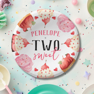 かわいいアイスクリームツスイートガールズバースデーパーティー ペーパーボウル