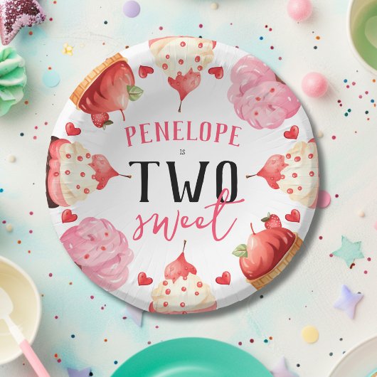 かわいいアイスクリームツスイートガールズバースデーパーティー ペーパーボウル