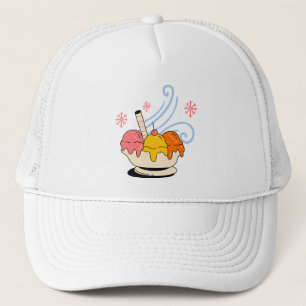 かわいいアイスクリームハット キャップ