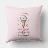 かわいいアイスクリームパン クッション (裏面)