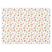 かわいいアイスクリームパーティーテーブルクロス テーブルクロス (正面(横))