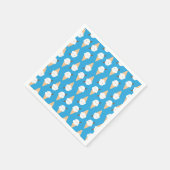 かわいいアイスクリーム円錐 スタンダードカクテルナプキン (角)