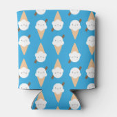 かわいいアイスクリーム円錐 缶クーラー (裏面)