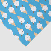 かわいいアイスクリーム円錐 薄葉紙 (詳細)