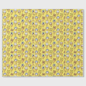 かわいいアイスクリーム動物包装紙 ラッピングペーパー (フラット)