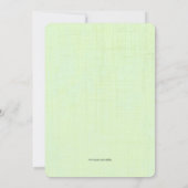 かわいいアイスクリーム子供の誕生日パーティの招待状 招待状 (裏面)