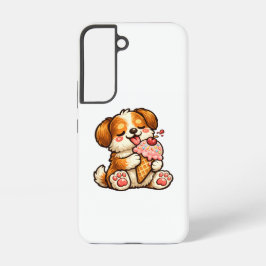 かわいいアイスクリーム犬 SAMSUNG GALAXY S22ケース