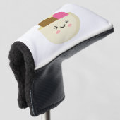 かわいいアイスクリーム ゴルフヘッドカバー (3/4 正面)