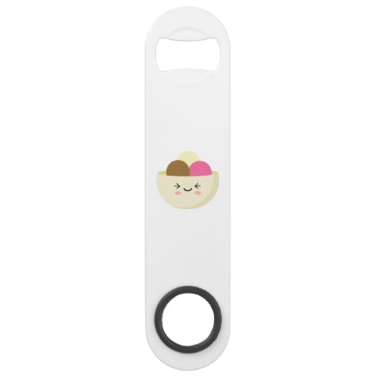 かわいいアイスクリーム スピード栓抜き (正面)