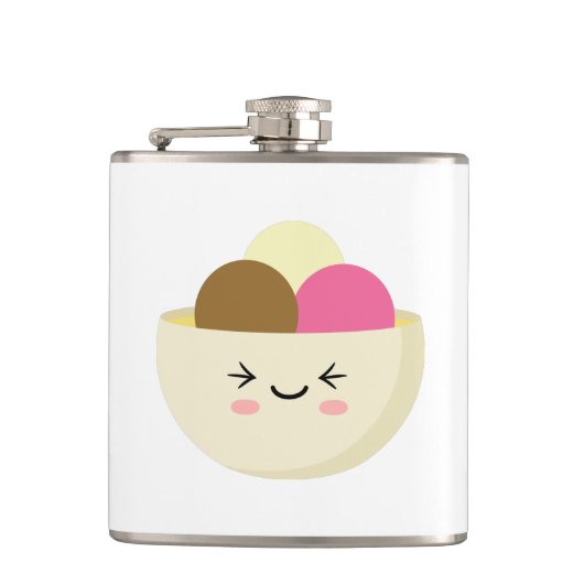 かわいいアイスクリーム フラスク (正面)