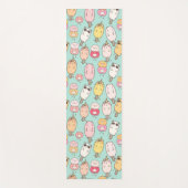 かわいいアイスクリーム ヨガマット (正面)