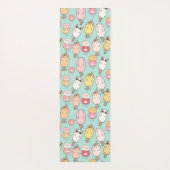 かわいいアイスクリーム ヨガマット (裏面)