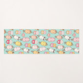 かわいいアイスクリーム ヨガマット (正面(横))