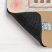 かわいいアイスクリーム"私に溶解"のマウスパッドします マウスパッド (コーナー)