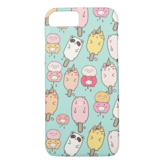 かわいいアイスクリーム Case-Mate iPhoneケース (裏面)