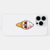 かわいいアイスクリーム iPhoneケース (裏面横)