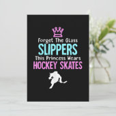 かわいいアイスホッケー女子ギフト 女性名言 シーズンカード (スタンド正面)