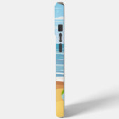 かわいいアイス食べクリームビーチ Case-Mate iPhoneケース (裏面 / 左)