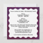 かわいいアイドルキャットガール 招待状 (裏面)