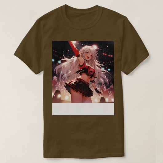 かわいいアイドル Tシャツ (デザイン正面)