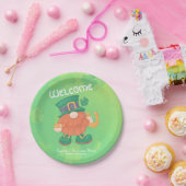 かわいいアイリッシュセントパトリックの日格言 ペーパープレート (パーティー)