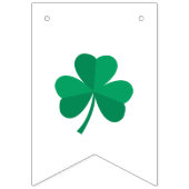 かわいいアイルランドのパトリキウス日のフェスティバルの緑のオレンジ バンティングフラッグ (第1の旗)