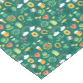 かわいいアイルランドアイコンパターン テーブルクロス (アングル)