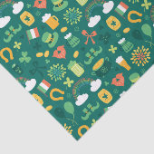 かわいいアイルランドアイコンパターン 薄葉紙 (詳細)