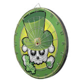 かわいいアイルランドスカル ダーツボード (正面右)