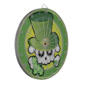 かわいいアイルランドスカル ダーツボード (正面左)