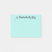 かわいいアクアプロダクティビティWiz Post It Notes ポストイット (正面)
