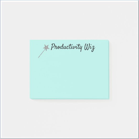 かわいいアクアプロダクティビティWiz Post It Notes ポストイット