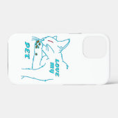 かわいいアクアペット猫が大好き Case-Mate iPhoneケース (裏面 (横))